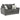 Stairatt Loveseat - Gravel