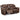 Stoneland Power Reclining Loveseat with Console - Chocolate