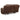 Stoneland Reclining Loveseat with Console - Chocolate