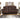 Stoneland Power Reclining Loveseat with Console - Chocolate