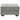 Altari Oversized Accent Ottoman - Alloy