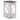 Adalane Accent Table - White/Gray