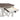 Adalane Accent Table - White/Gray