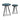 Clairbelle Round Accent Table (Set of 2) - Teal