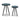 Clairbelle Round Accent Table (Set of 2) - Teal