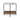 Braxmore Rectangular Accent Table - White/Light Brown