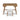 Thadamere Vanity with Stool - Light Brown