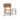 Thadamere Vanity with Stool - Light Brown