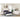 Gerridan Dresser and Mirror - White/Gray / 6 Drawer