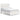 Gerridan Panel Bed - White/Gray / Queen