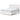 Gerridan Panel Bed - White/Gray / King