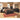 Huey Vineyard Dresser and Mirror - Black / 6 Drawer