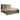 Juararo Panel Bed - Dark Brown / California King