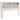 Altyra Upholstered Panel Bookcase Headboard - White / King