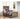 Trinell Youth Panel Bed with 1 Large Storage Drawer - Brown / Twin