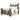 Trinell Poster Bed - Brown / Queen