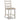 Skempton Counter Height Bar Stool - White/Light Brown