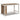 Skempton Rectangular Counter Height Dining Table - White/Light Brown