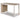 Skempton Rectangular Counter Height Dining Table - White/Light Brown