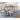 Skempton Rectangular Dining Table and Chairs (Set of 7) - White/Light Brown