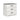 Shawburn Chest of Drawers - White/Dark Charcoal Gray