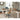 Realyn 2-Piece Home Office Lift Top Desk - White/Brown