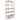 Realyn 75" Bookcase - Brown/White