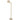 Abanson Floor Lamp - Amber/Gold Finish