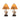 Derek Table Lamp (Set of 2) - Brown