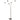 Winter Arc Lamp - Silver Finish