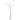 Taliya Arc Lamp - Champagne/White