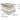 12 Inch Memory Foam Mattress - White / Full