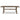 Beach Front Rectangular Outdoor Dining Table - Beige