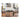 Airdon Rectangular Table (Set of 3) - Bronze Finish