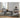 Noorbrook Rectangular Table (Set of 3) - Black/Pewter