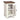 Wystfield Rectangular Chairside End Table - White/Brown