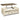 Realyn Rectangular Coffee Table with Lift Top - White/Brown