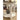 Realyn Round End Table - White/Brown