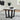 Fostead Square End Table - White/Espresso