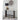 Burkhaus Rectangular Sofa Table - White/Dark Brown