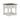 Havalance Square End Table - White/Gray