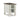 Havalance Rectangular Chairside End Table - White/Gray